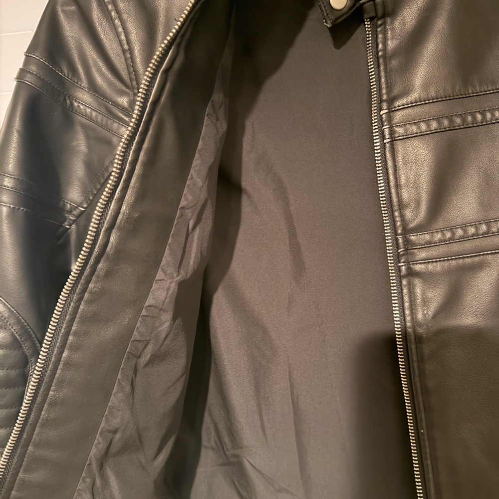 Zara Black Bomber Jacket